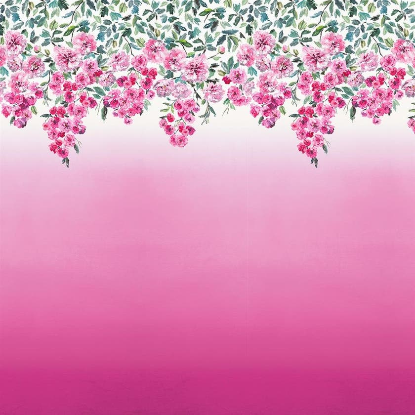 Designers Guild - Trailing Rose - Panel Shanghai Garden