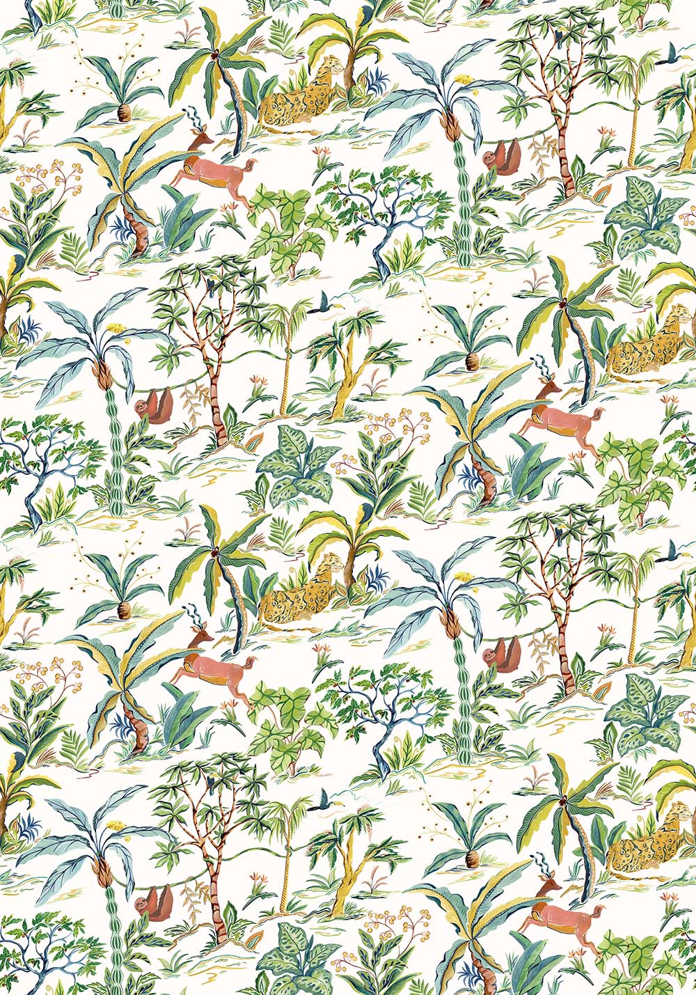 Osborne & Little - Ananda Salento Leaf Chartreuse