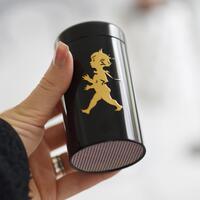 Rör tändstickor, Svart/Guld (ca 100 stickor)