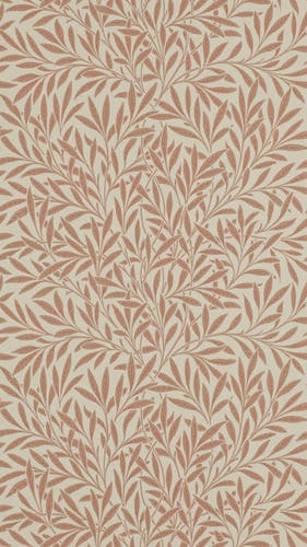 Morris & Co - Willow Russet Morris and Friends Wallpa