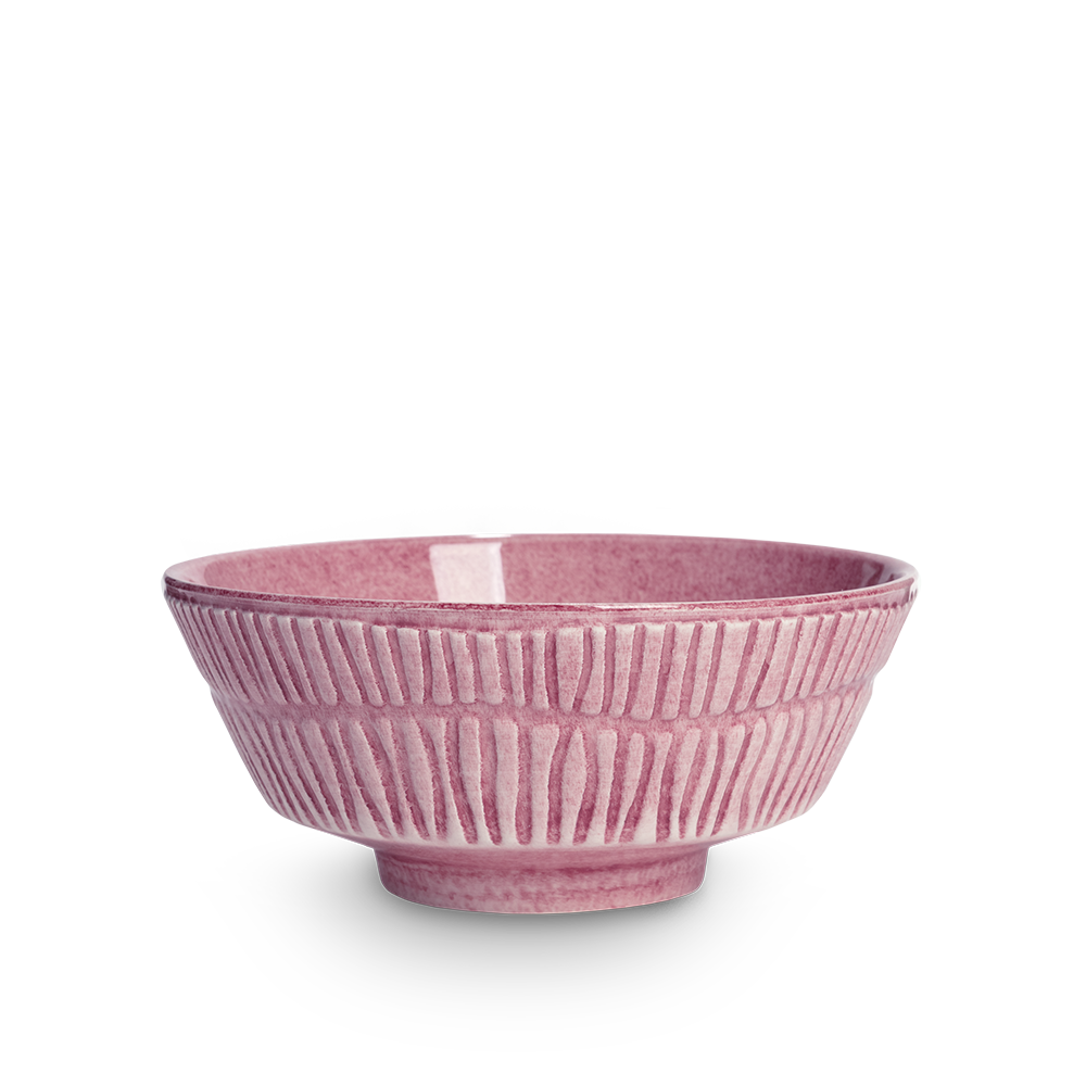 Stripes Skål 15 cm Rosa