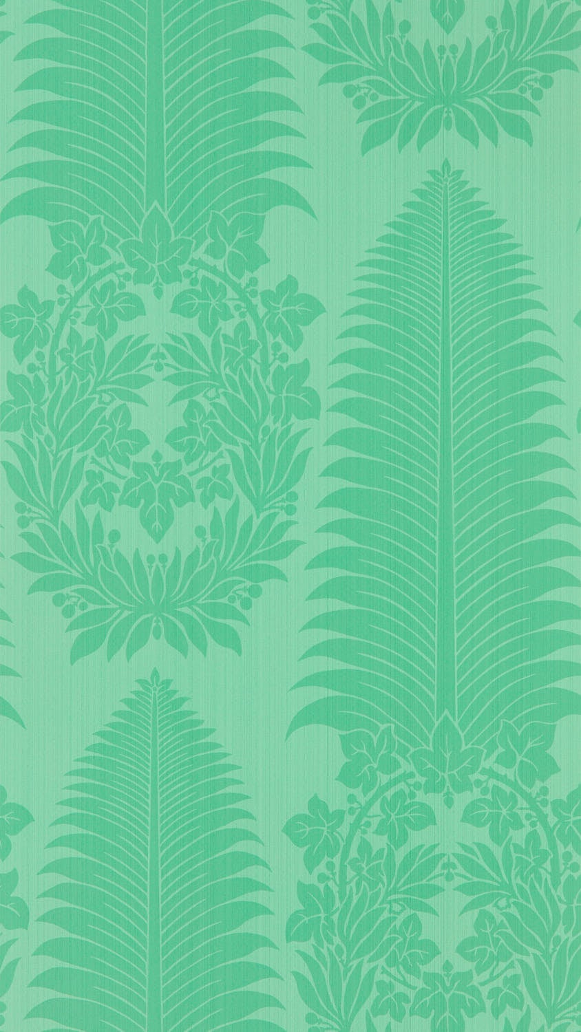 Zoffany - Marsden`s Palm Damask Pal Cotswolds Manor Wallpaper