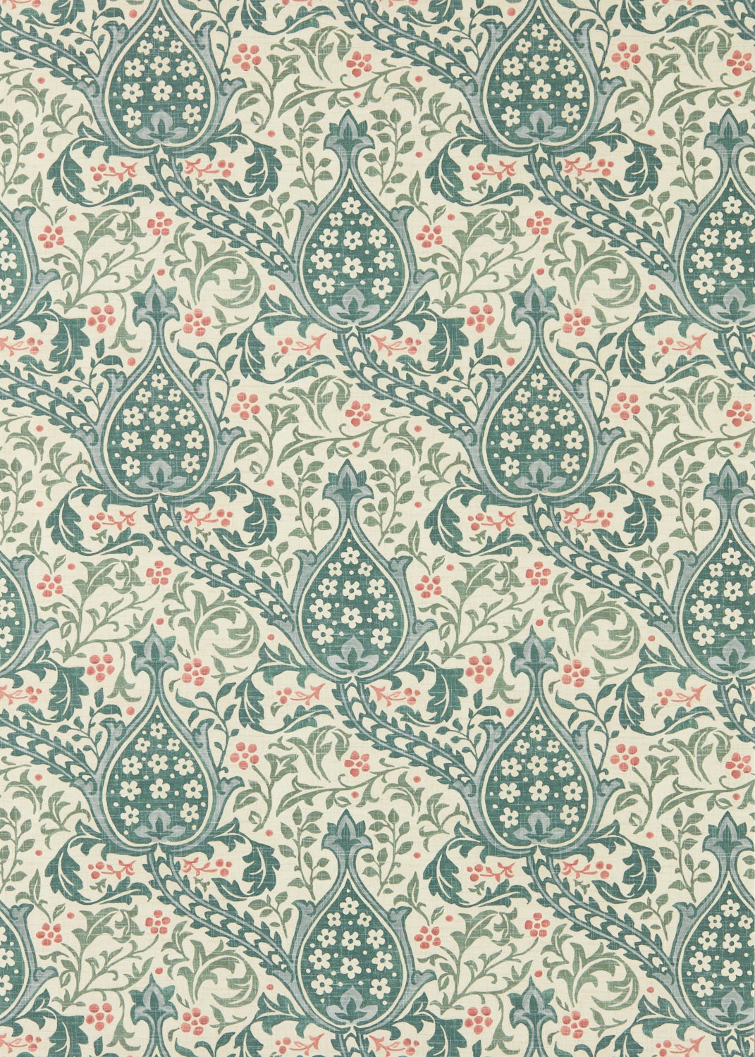 Morris & Co - Persian Tulip Teal