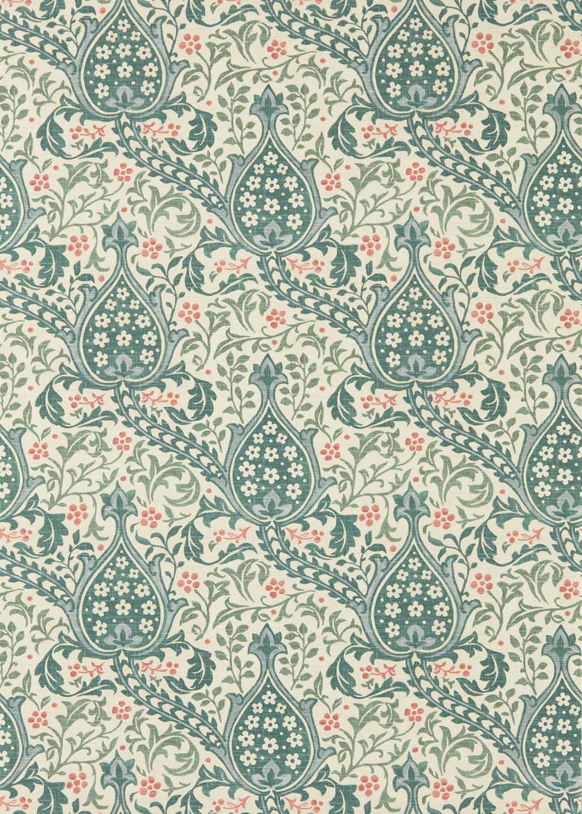 Morris & Co - Persian Tulip Teal