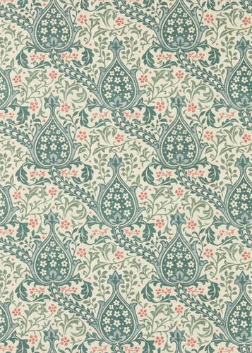 Morris & Co - Persian Tulip Teal