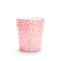 Lace Mugg 30 cl Ljusrosa