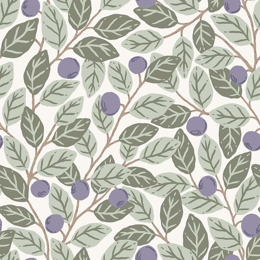 Midbec Tapeter - Blåbär stor