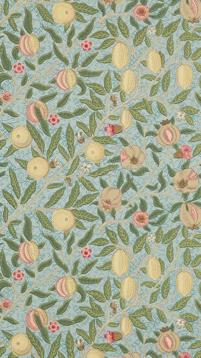Morris & Co - Fruit Slate/Thyme Morris 160th Anniversary