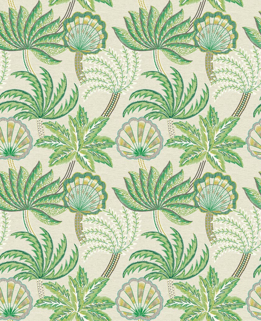 Osborne & Little - Ravenala Irisa Ravenala Emerald.