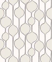 Peel & Stick Bubble Stripe Marshmallow NW54600