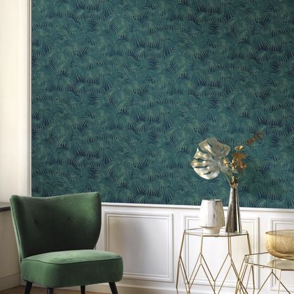 Casadeco - Charleston Vert Canopee Twenties