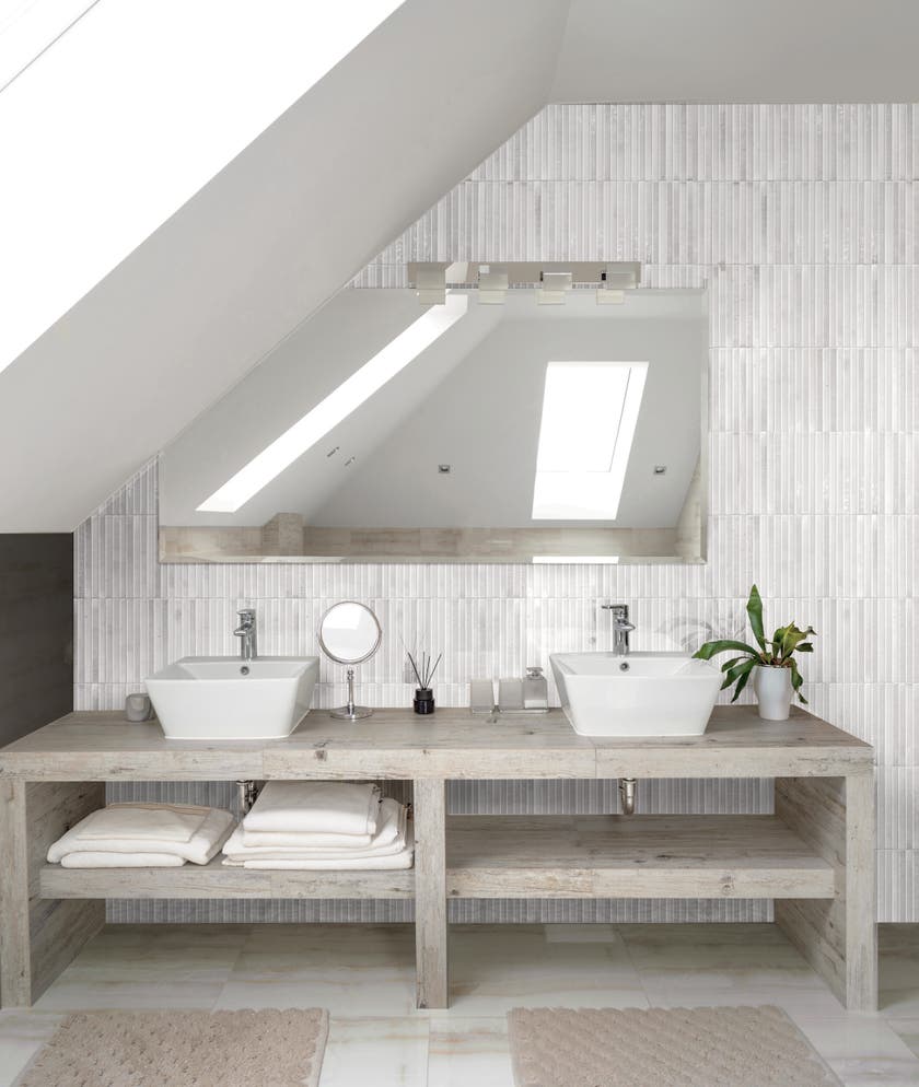 Pigalle Milk stavmosaik 12,5x25