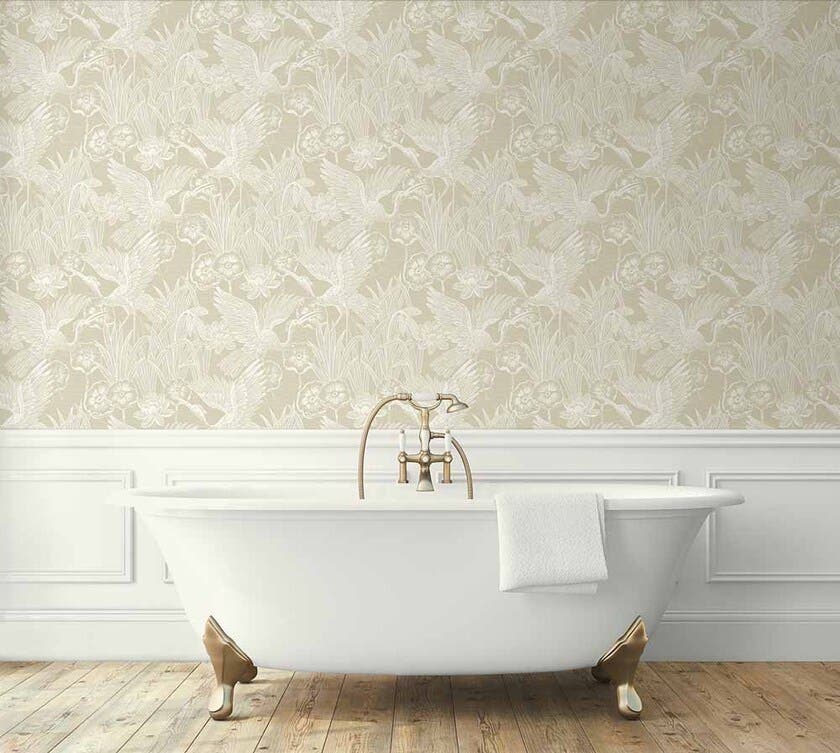 Peel & Stick Floral Heron Sand NW54505
