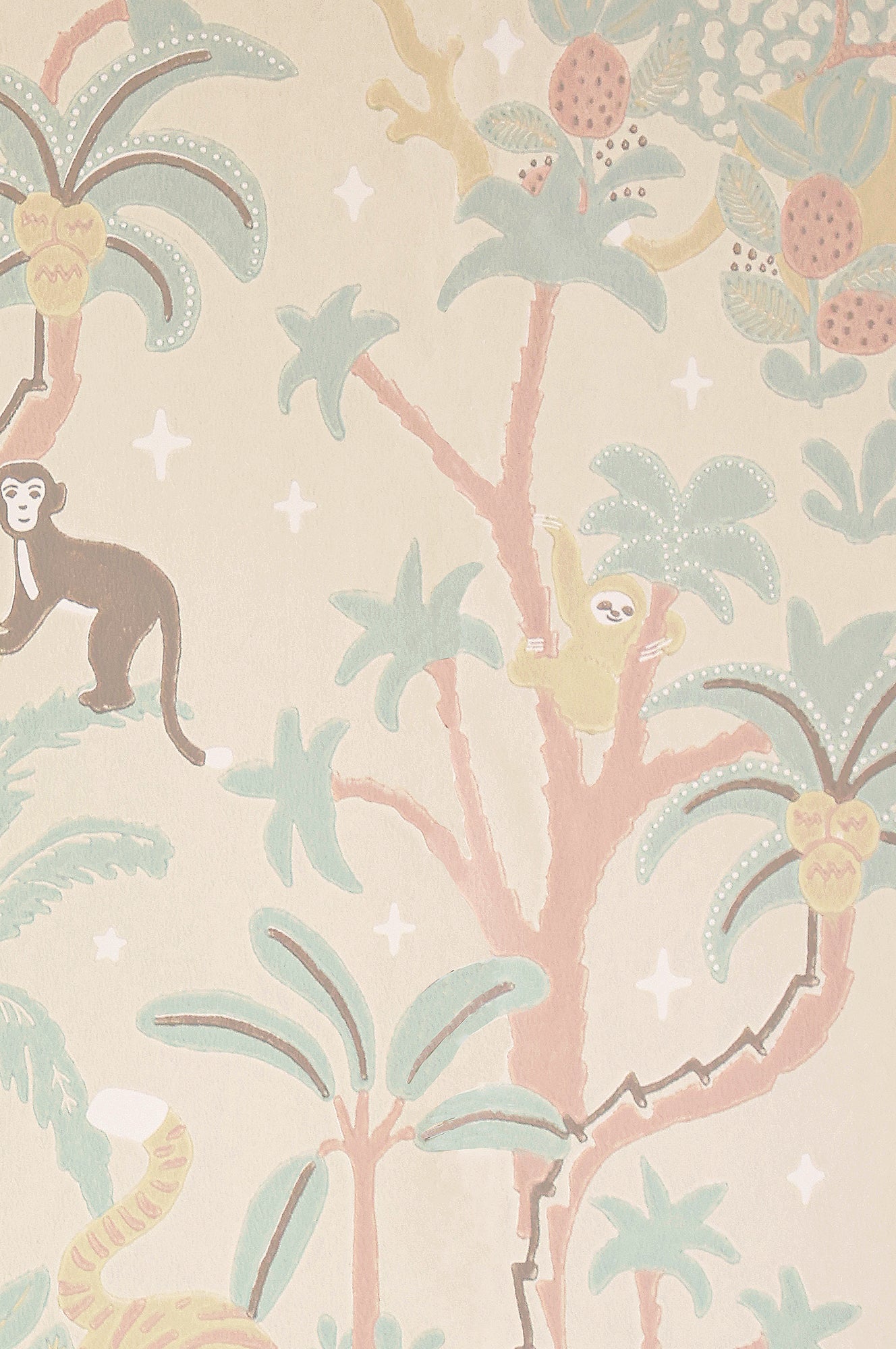 Majvillan - Jungle Glow Sandy Beige