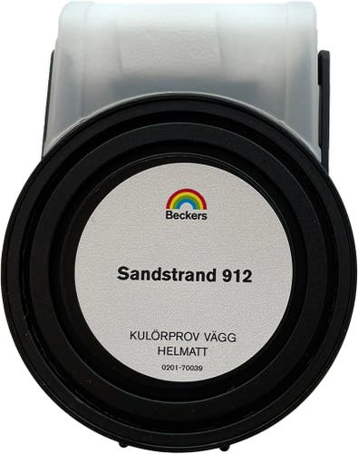 Beckers Kulörprov MINIROLLER Helmatt 55ml Sandstrand 912 0,055 L Sandstrand 912