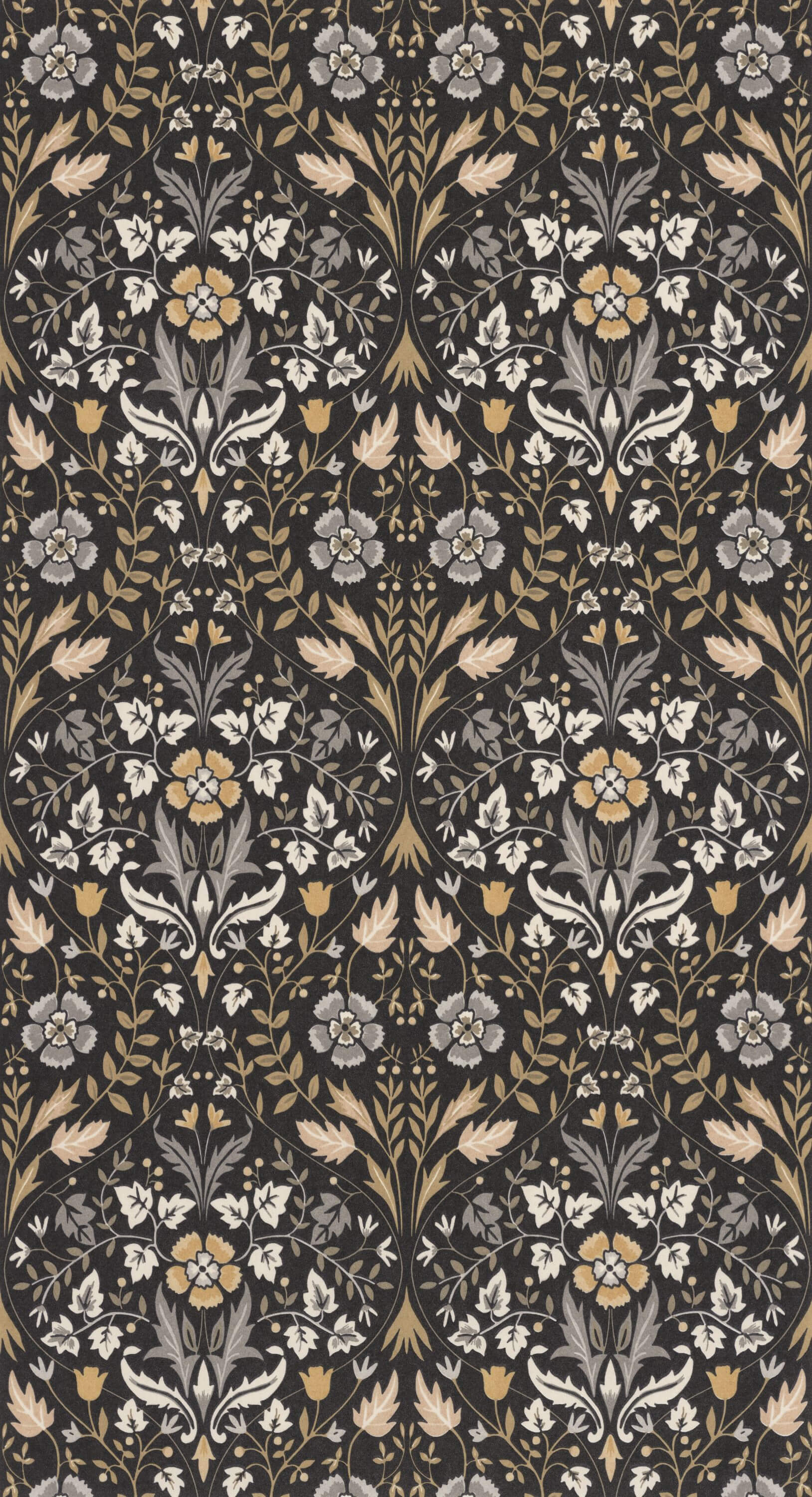 Casadeco - Archibald Noir / Camel Arts & Crafts