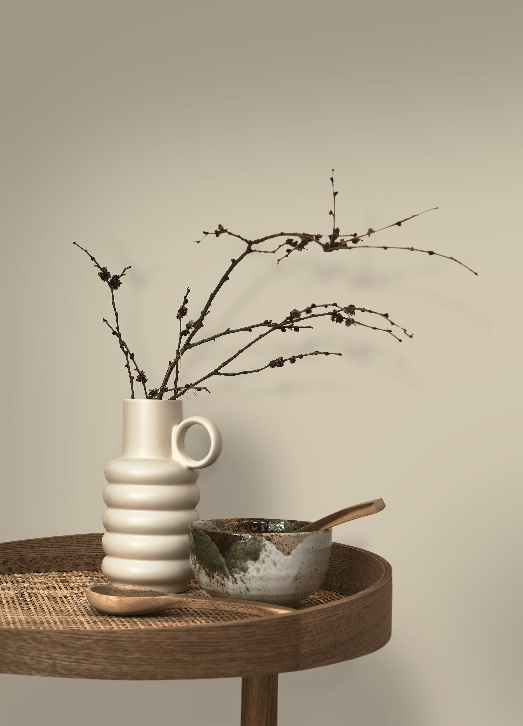 Casadeco - Pigments Beige Lin Galons & Frises