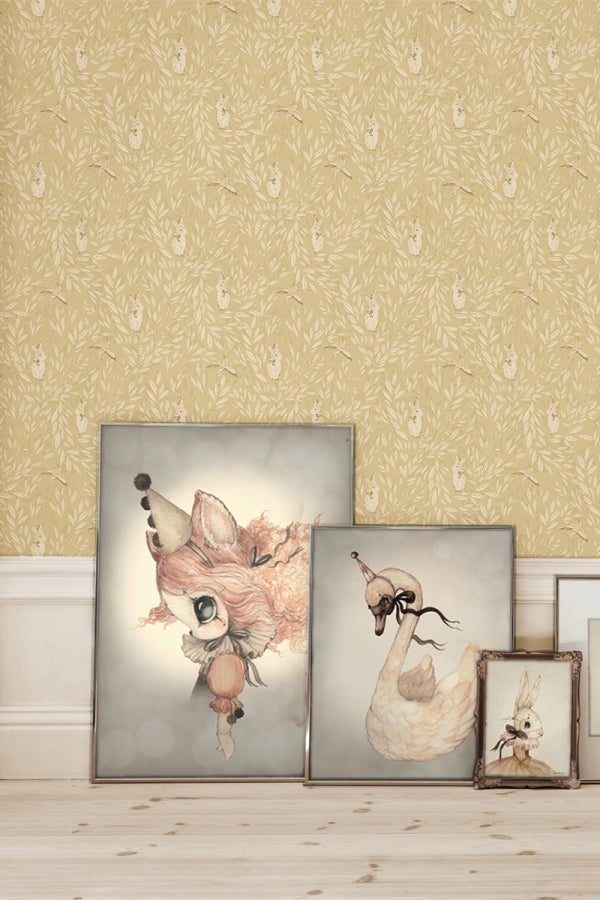 Misty Leaf Fauna Mustard MM-0507