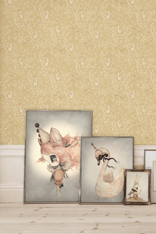 Misty Leaf Fauna Mustard MM-0507