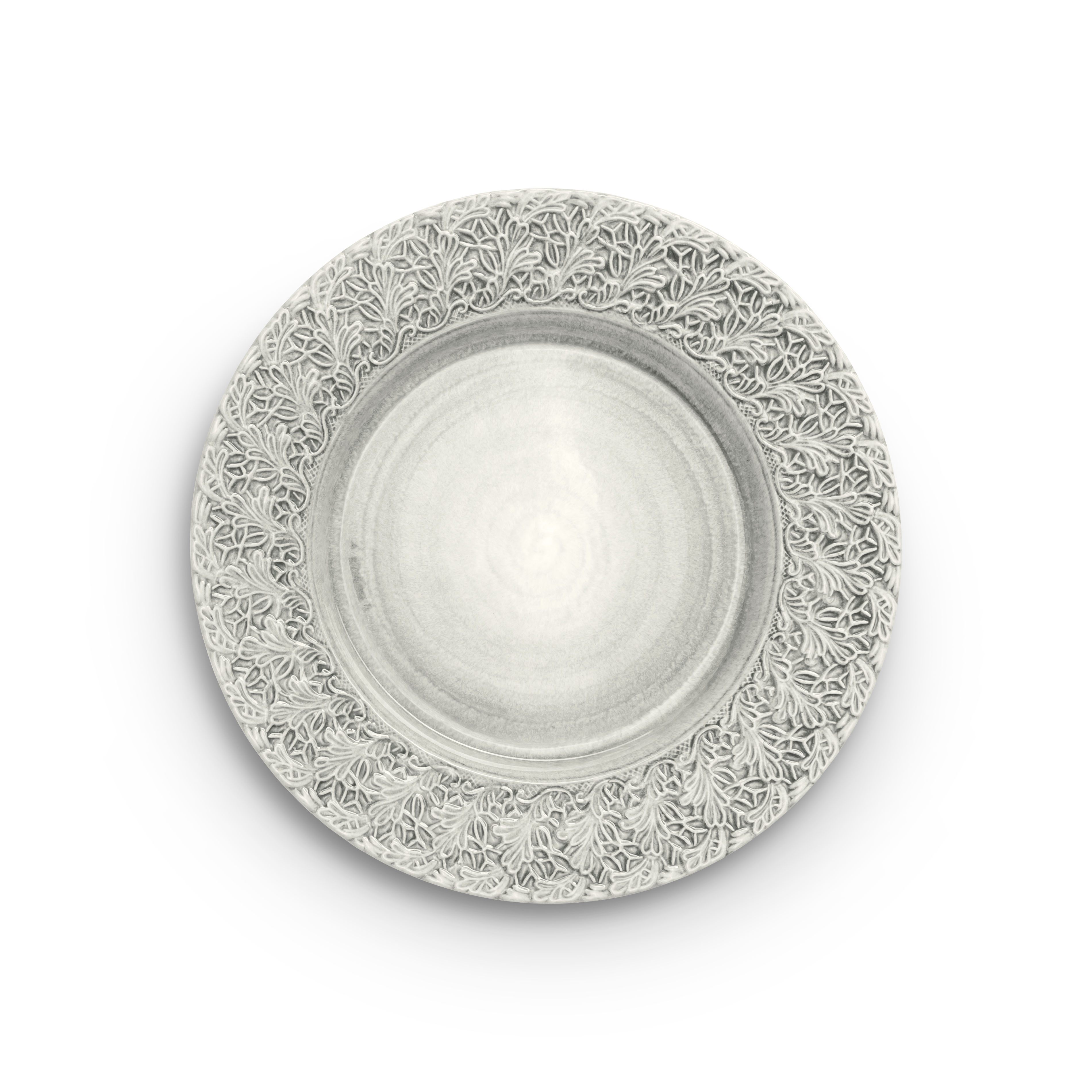 Lace Tallrik 32 cm Grå