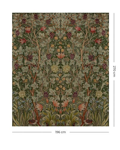 Midbec Tapeter - Vine Embroidery