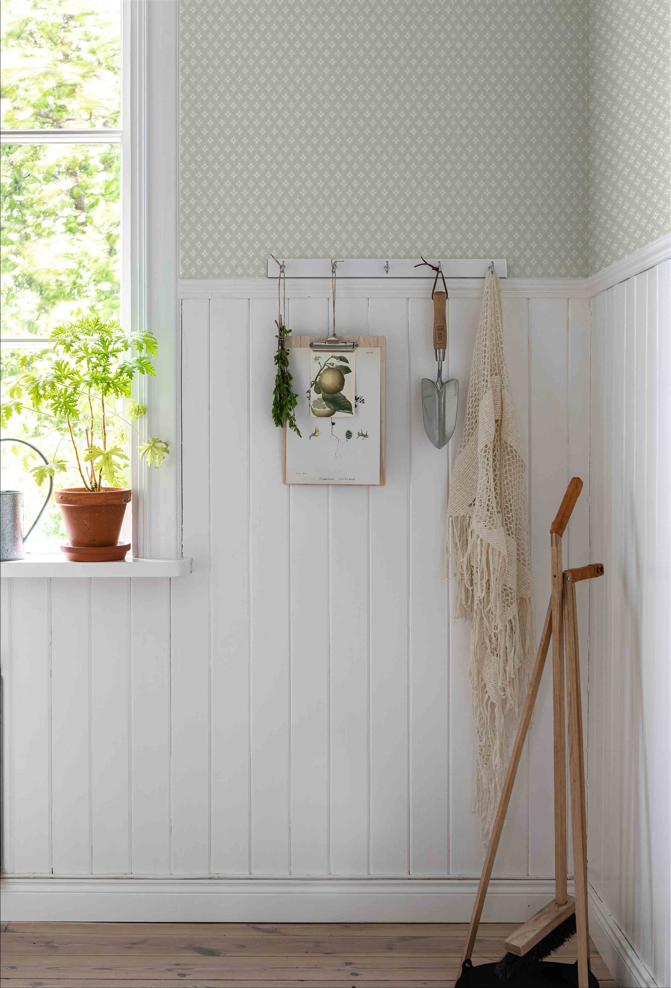 Duro - Lillstjärna, Beige Blommor&Blad