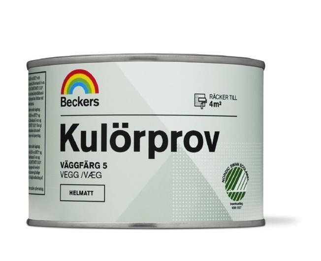 Kulörprov Väggfärg 5 0,45 L Valfri kulör