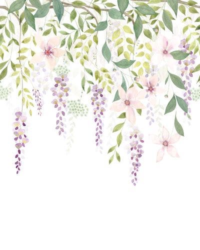 Casadeco - Glycine_S Violet 200X250 Gardens