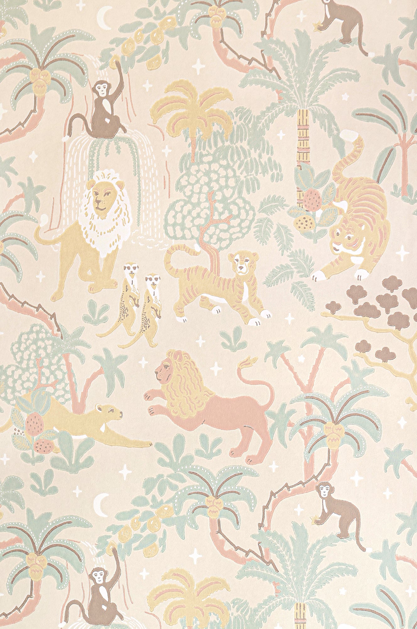 Majvillan - Jungle Glow Sandy Beige