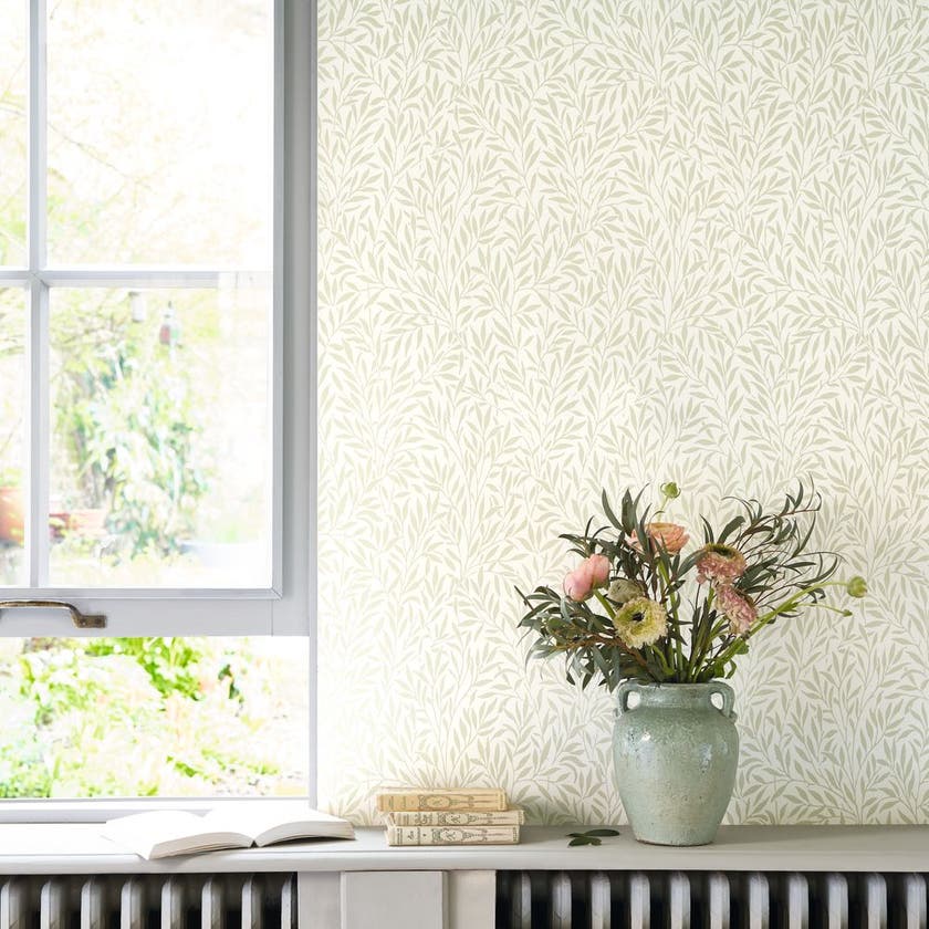 Casadeco - Willow Vert Amande Arts & Crafts