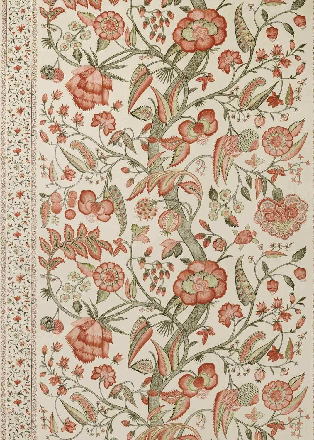 Zoffany - Artisan Palampore Russet Indienne Wallcoverings