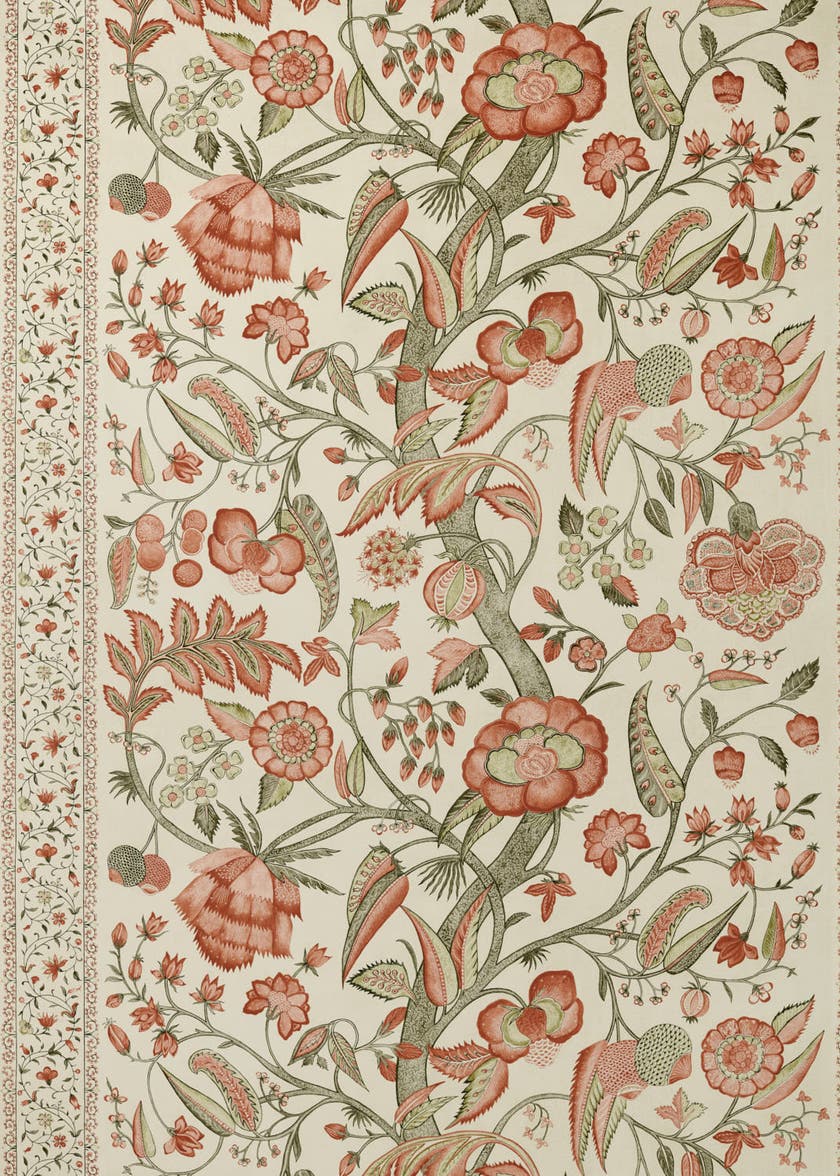 Zoffany - Artisan Palampore Russet Indienne Wallcoverings