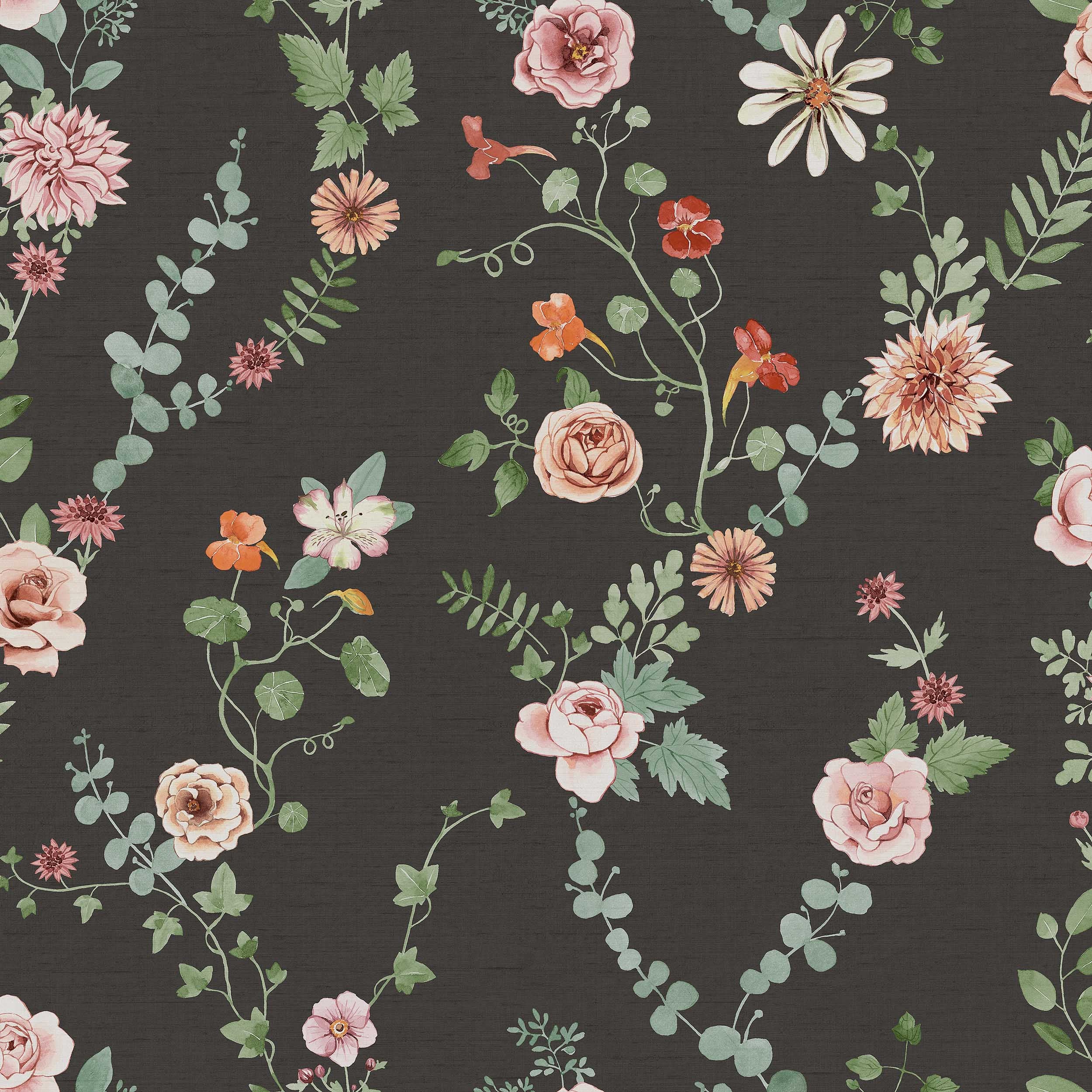 Boråstapeter - Bouquet Flowers
