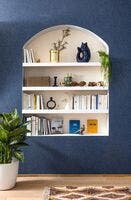 UNI METALLISE BLEU NUIT D DAMIER