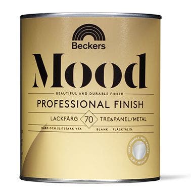 Mood Pro Finish Lackfärg 70 Blank 0,75 L Vit