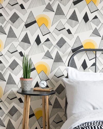 Midbec Tapeter - Mountains Sunrise