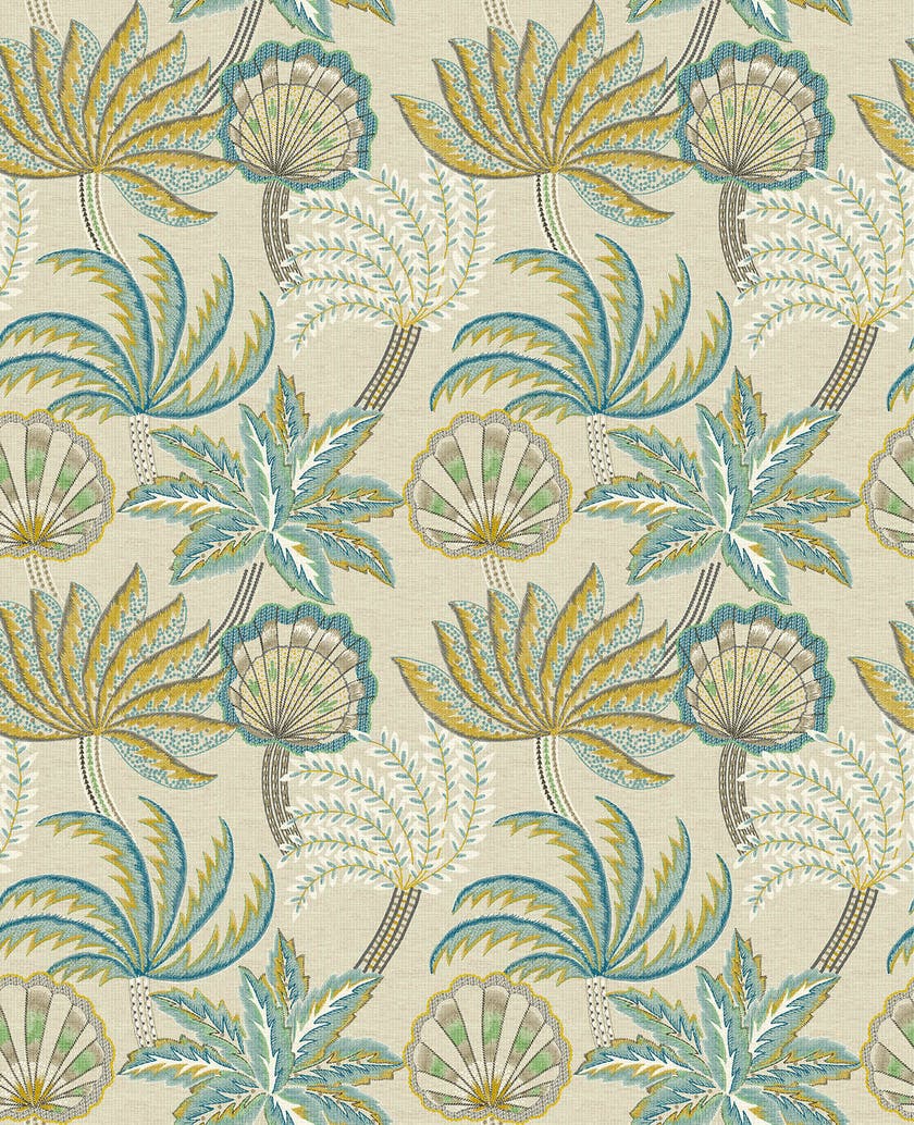 Osborne & Little - Ravenala Irisa Ravenala Petrol/Gol