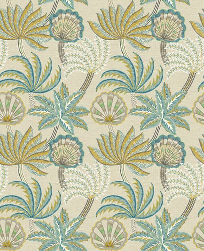 Osborne & Little - Ravenala Irisa Ravenala Petrol/Gol