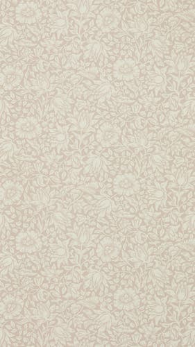 Morris & Co - Mallow Dusky Rose Melsetter Wallpapers