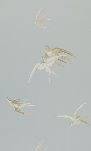 Sanderson - Swallows Silver Sanderson One Sixty Wallp