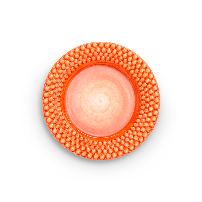 Bubbles Tallrik 28 cm Orange