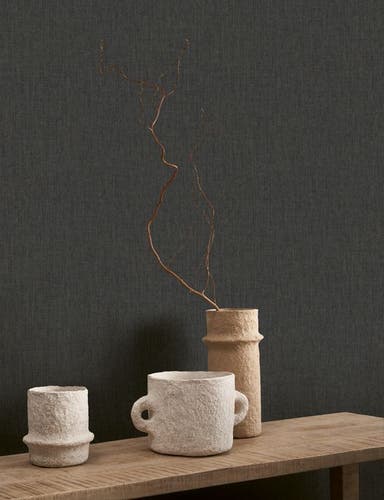 Casadeco - Scribe Noir Reglisse Babylone Cad