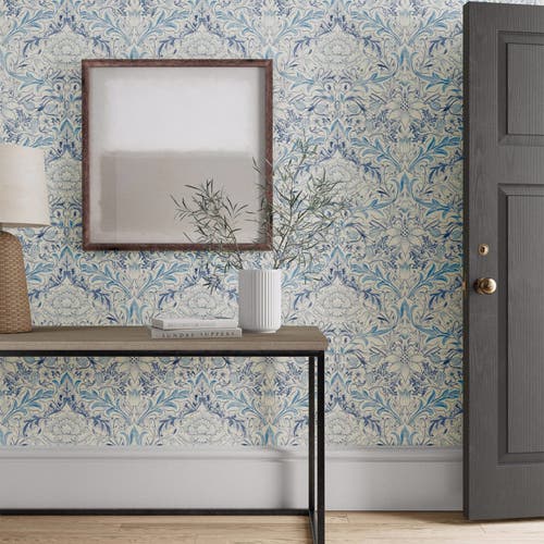 Morris & Co - Simply Severn Woad Simply Morris Wallpapers