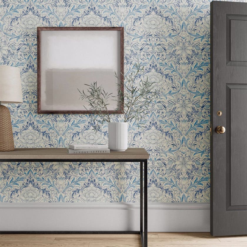 Morris & Co - Simply Severn Woad Simply Morris Wallpapers