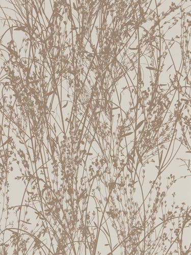 Sanderson - Meadow Canvas Gilver/Line Country Woodland Wallcove