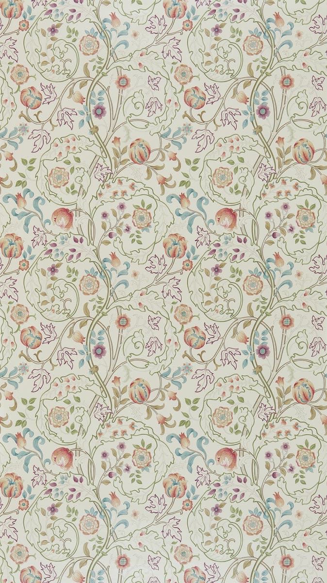 Morris & Co - Mary Isobel Rose/Artichok Morris and Friends Wallpa