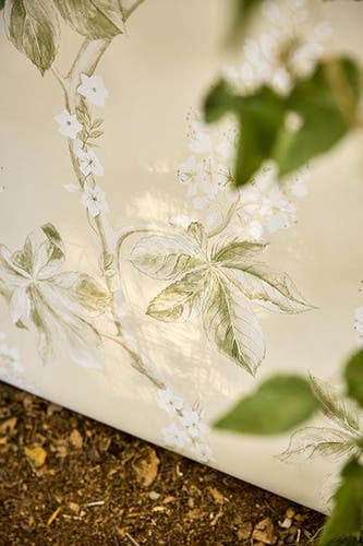 Sanderson - Chestnut Tree Seaspray/Pe Country Woodland Wallcove