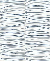 Peel & Stick Wave Lines Blue NW55602