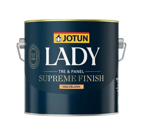 Lady Supreme Finish Halvblank 2,7 L Vit