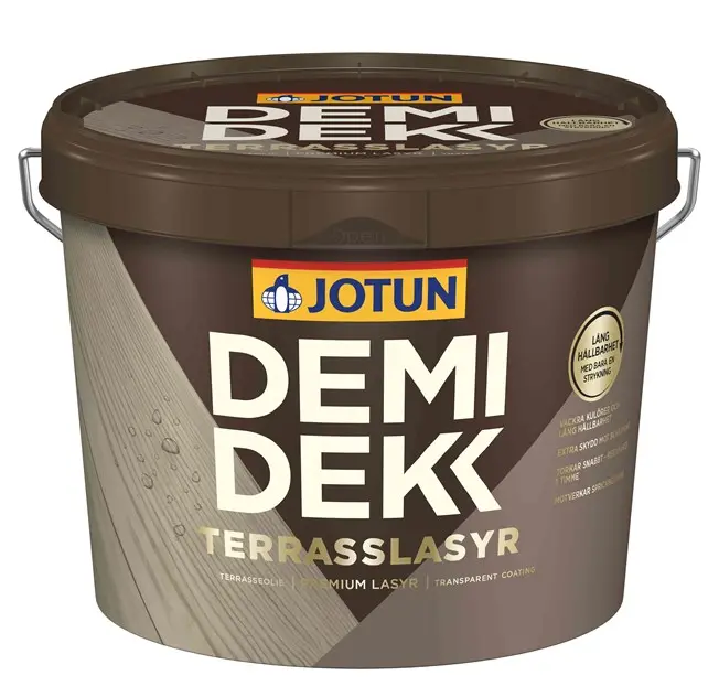 Sotgrå 0683 - Demidekk Terrasslasyr 10 liter